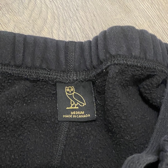 OVO Black Joggers with Owl Emblem - Picture 3 of 6